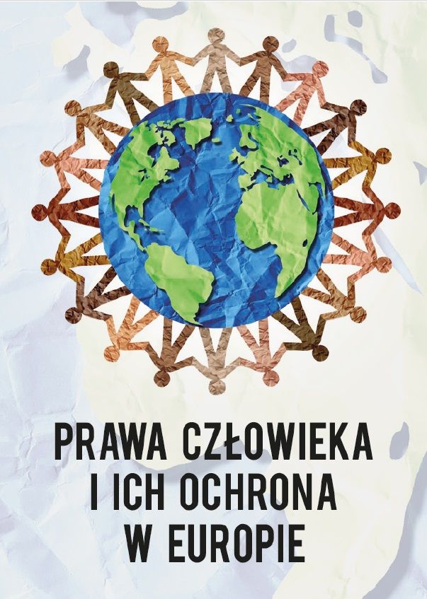 Okładka książki "Prawa człowieka i ich ochrona w Europie".