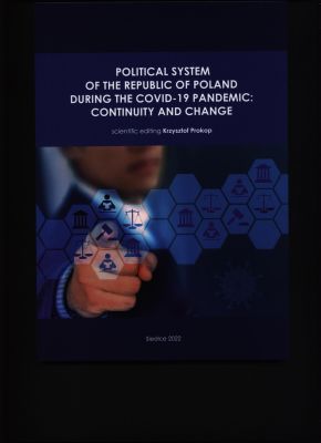 Okładka książki - Political system of the Republic of Poland during the COVID-19 pandemic