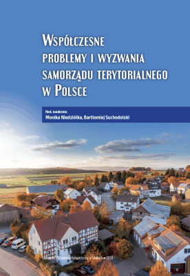 Okładka książki - Współczesne problemy i wyzwania samorządu terytorialnego w Polsce